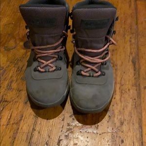 Columbia hiking boots. Worn twice!